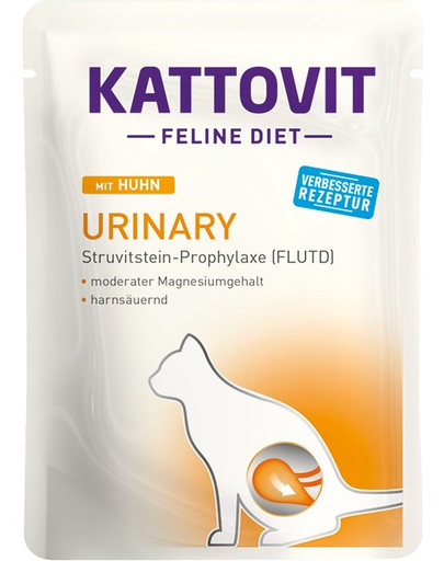 KATTOVIT Feline Diet URINARY kanalihaga  kuseteede jaoks 85 g