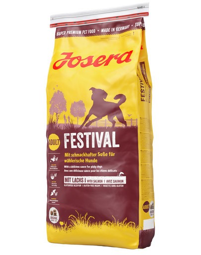 JOSERA Dog Festival 90 g dla wybrednych psów, z pysznym sosem