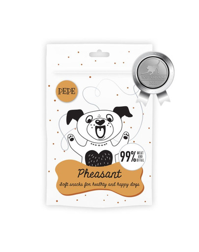 PAKA ZWIERZAKA PEPE Mini Chunkies Pheasant  70 g faasani delikatessi