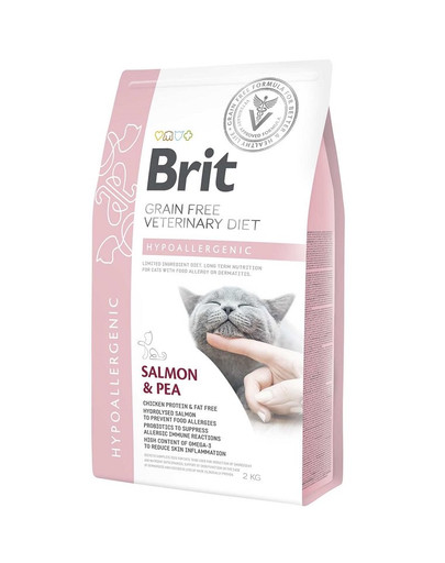 BRIT Veterinary Diets  Hüpoallergeenne kassidele 2 kg