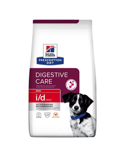 HILL'S Prescription Diet Canine i/d Stress  Aktiivsetele väikestele tõugudele 1,5 kg