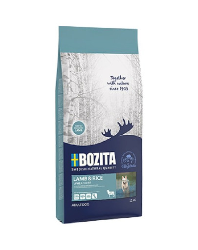 BOZITA Lambalihaga ja riisi nisuvaba 12 kg
