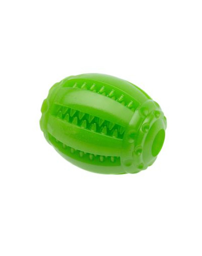 Comfy Mint Dental Rugby žaislas žalias 8X6,5 cm