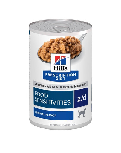 HILL'S Prescription Diet Canine z/d 370 g toidutalumatuse korral