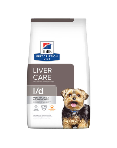 HILL'S Prescription Diet Canine l/d 4 kg toit maksahaigusega koertele