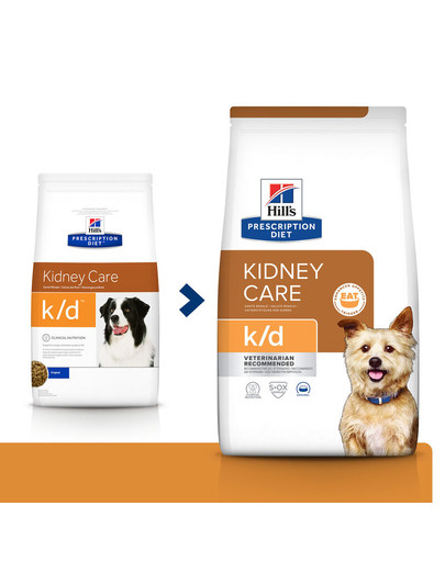 HILL'S Prescription Diet Canine k/d 1,5 kg toit neeruhaigusega koertele