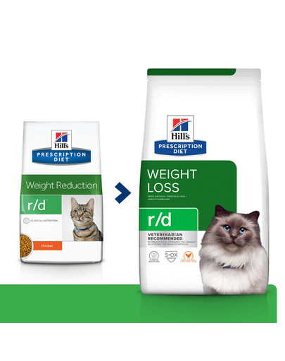 HILL'S Prescription Diet Feline r/d Kaalulangus 3 kg
