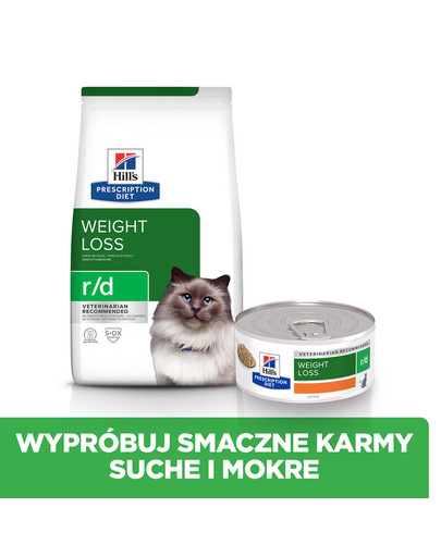 HILL'S Prescription Diet Feline r/d Kaalulangus 3 kg