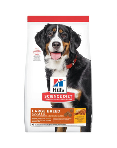 HILL'S Science Plan Adult Dog Large Dry Chicken kanalihaga 14 kg