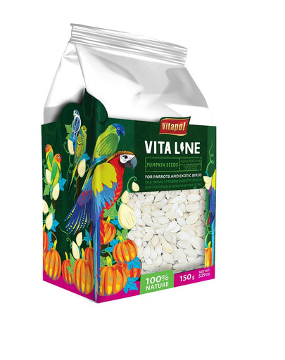 VITAPOL kõrvitsaseemned papagoidele ja eksootilistele lindudele 150g