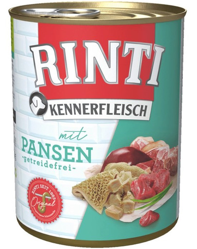 RINTI Kennerfleisch Rumen koos kõhutäiega 12 x 800 g