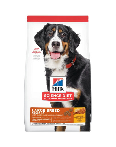 HILL'S Science Plan Adult Dog Suur kuivtoit täiskasvanud koertele kanaga 28 kg (2x14 kg)