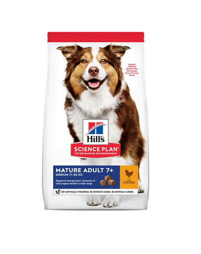 HILL'S Science Plan Canine Mature Chicken täiskasvanud koertele 28kg (2x14kg) kalihaga