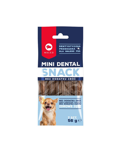 MACED Mini Dental Snack ilma teraviljalisandita 56 g