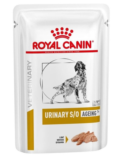 ROYAL CANIN Urinary S/O Ageing +7 48 x 85 g struviidikivide lahustamiseks