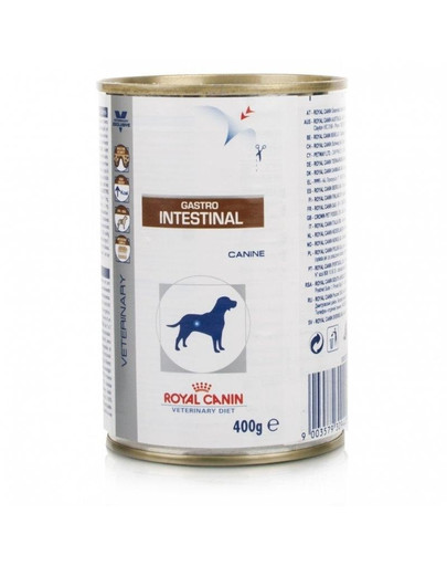 ROYAL CANIN Dog gastrointestinaalne 12 x 400 g märgtoit seedetrakti häiretega koertele
