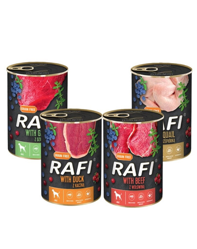 DOLINA NOTECI Rafi Premium segatud maitsed 24x400g
