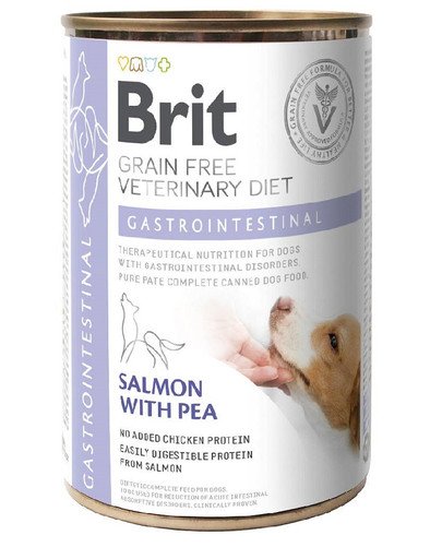 BRIT Veterinary Diet Gastrointestinal Salmon with Pea 400 g