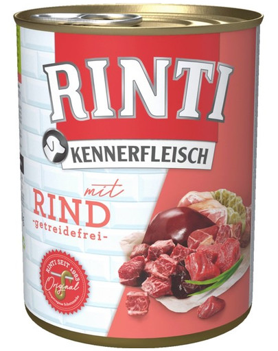 RINTI Kennerfleisch Liha Multipack 24 x 400 g Veiseliha