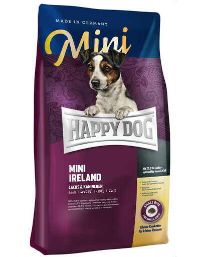 HAPPY DOG Mini Irland 16 kg (2 x 8 kg) kuivtoit väikestele tõugudele