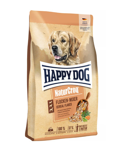 HAPPY DOG NaturCro Flocken Mixer 20 kg (2 x 10 kg) tasakaalustatud toitumine koertele