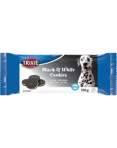 TRIXIE Black & White küpsised koertele kana 100 g