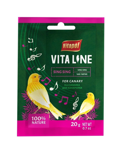 Vitapol Vitaline sing sing 20 g
