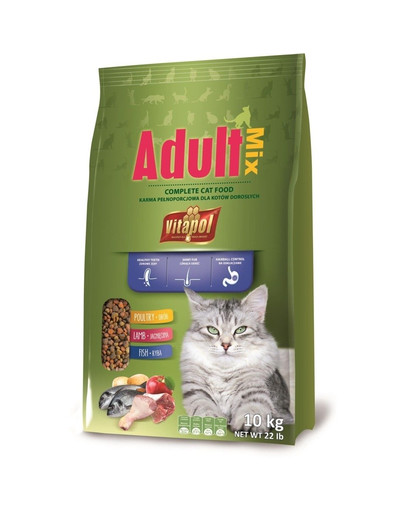 Vitapol maistas katėms Adult 10 kg