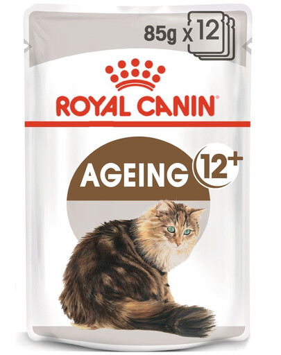 ROYAL CANIN Ageing +12 24x85g märgtoit kastmes täiskasvanutele kassidele