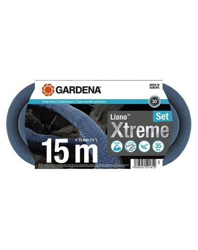 GARDENA tekstiilist voolik Liano Xtreme 15 m komplekt