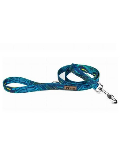ESME FOR DOG Koera rihm  mustriga 150 cm / 2,5 cm