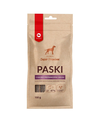 MACED Super Premium    Pardiribad kõrvitsaseemnete ja melissiga 100 g