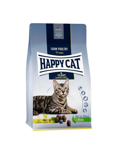 HAPPY CAT Culinary Adult Land Country drób 4 kg