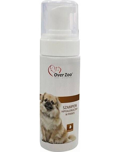 OVER ZOO Hüpoallergeenne šampoon vahuga 150 ml
