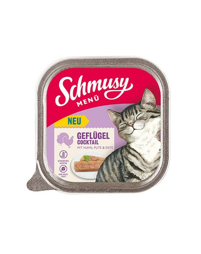 SCHMUSY MENÜ kodulinnukokteil 16*100 g