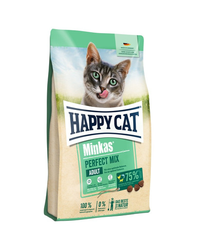 HAPPY CAT Mink Perfect Mix Geflügel, Fisch & Lamm 1,5 kg linnuliha, lambaliha, kala