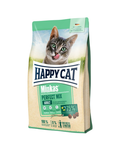 HAPPY CAT Mink Perfect Mix Kala ja kanaliha ja lambaliha 10 kg