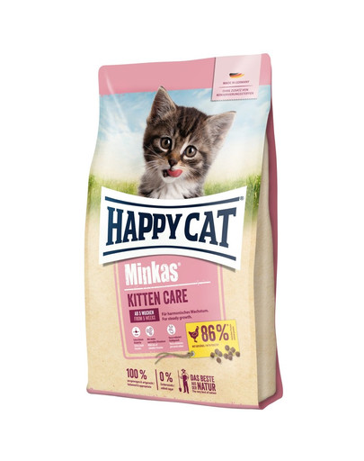 HAPPY CAT Mink Kitten Care Kodulinnuliha 1,5 kg