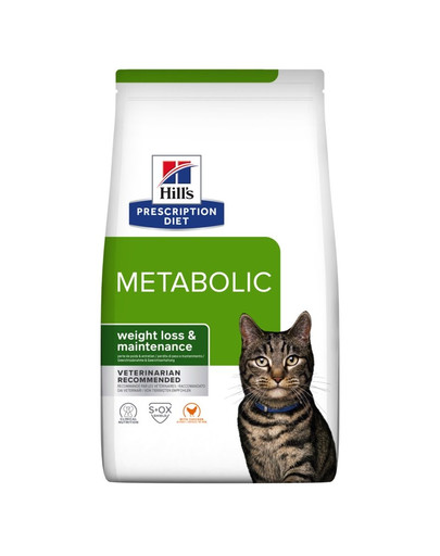 HILL'S Prescripition Diet Feline Metabolic    kassidele 8 kg