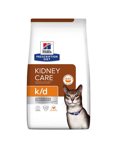 HILL'S Prescription Feline Diet k/d  kassidele 8 kg