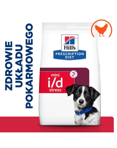 HILL'S Prescription Diet Canine i/d Stress  Mini koeratoit minikoeratõugudele 6 kg