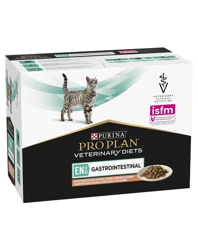 PURINA PRO PLAN Veterinary Diet Feline Seedetraktile lõhega 10x85g