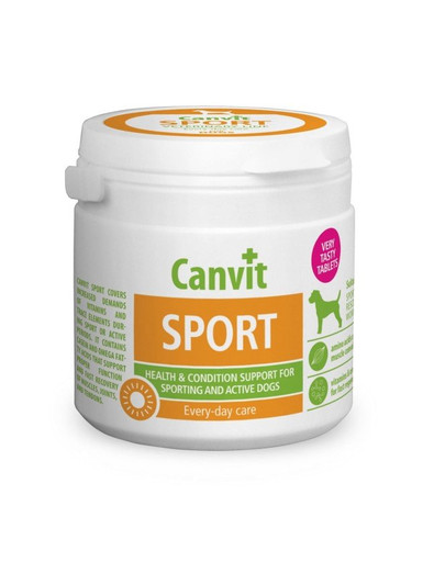 CANVIT Sport Vitamiinid aktiivsetele koertele 100g