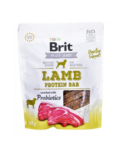 BRIT Jerky Snack  Lambaproteiinibatoon 200g