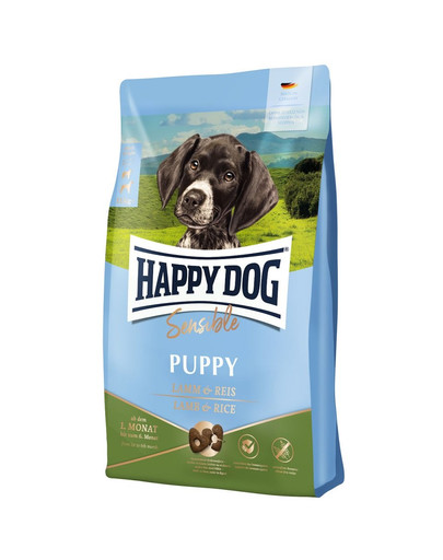 HAPPY DOG Sensible Kutsikastele  lambaliha ja riis 4kg