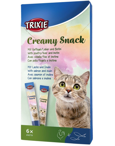 Trixie Creamy Snacks kasside maiuspalad 6 tk.