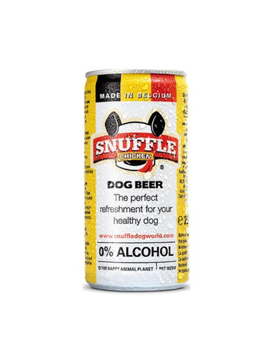 SNUFFLE Dog Beer Chicken 250 ml koera maiuspala
