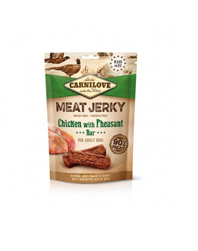 CARNILOVE Jerky  faasani ja kanaliha 100 g