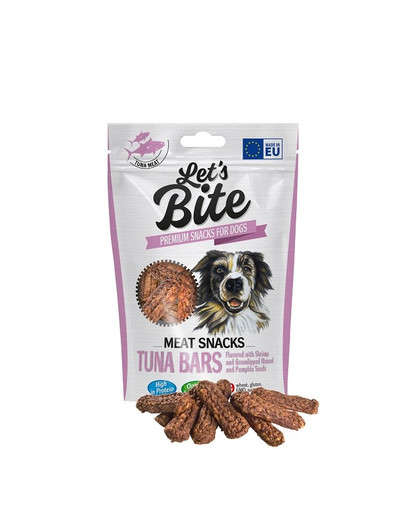 BRIT Let's Bite Lihasnäkid 80g tuunikalapid