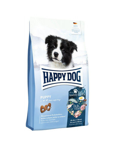 HAPPY DOG FitVital  Kutsikate kuivtoit kutsikatele 1-6 kuud     4 kg